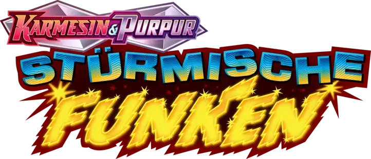 Pokemon Karten Stürmische Funken Logo