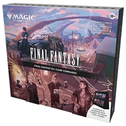 Final Fantasy Holiday "Camp Comrades" Scene Box 1 Meine Final Fantasy Holiday "Camp Comrades" Scene Box kaufe ich natürlich im Shop von Adequamus!